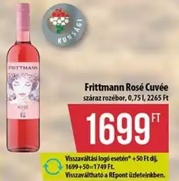 Coop FRITTMANN Rosé Cuvée ajánlat
