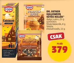 PENNY Dr. Oetker Halloween Sütesi Kellék ajánlat