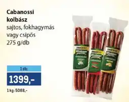 Metro Cabanossi kolbász ajánlat