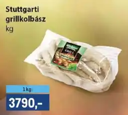 Metro Stuttgarter grillkolbász ajánlat