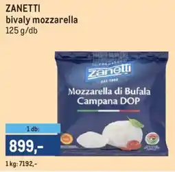 Metro Zanetti mozzarella ajánlat