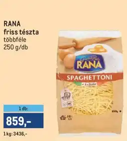 Metro Rana friss tészta ajánlat