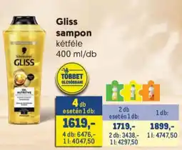 Metro Gliss sampon ajánlat