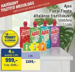 Metro Ajax floral fiesta általános tisztítószer ajánlat