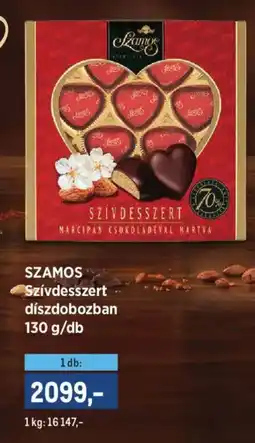 Metro Szamos szívdesszert ajánlat