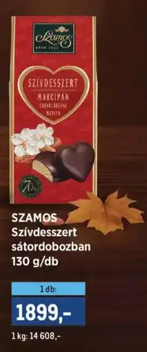 Metro Szamos szivdesszert ajánlat
