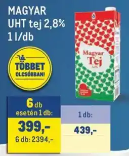 Metro Magyar tej ajánlat