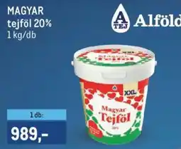 Metro Alföld magyar tejföl ajánlat