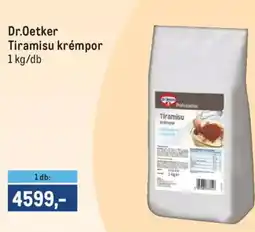 Metro Dr.Oetker tiramisu krémpor ajánlat