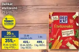 Metro Delikát ételizesítő ajánlat