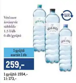 Metro Vöslauer ásványvíz ajánlat