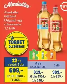 Metro Almdudler üdítőital ajánlat