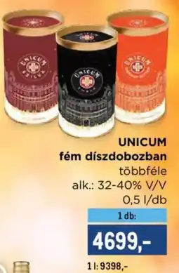 Metro Unicum ajánlat
