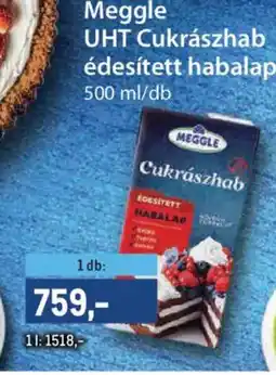 Metro Meggle UHT Cukrászhab édesített habalap ajánlat