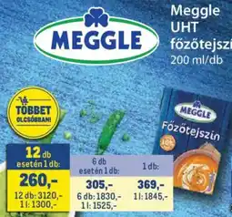 Metro Meggle UHT főzötejszín 10% ajánlat