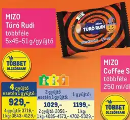 Metro Mizo túró rudi ajánlat