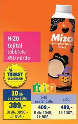 Metro Mizo tejital ajánlat