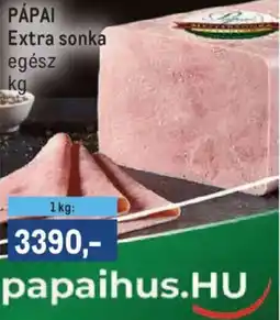 Metro Pápai extra sonka ajánlat
