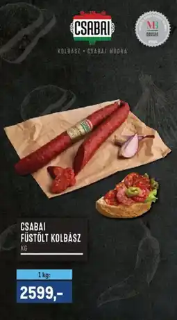 Metro Csabai füstölt kolbász ajánlat