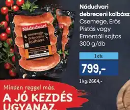 Metro Nádudvari debreceni kolbász ajánlat