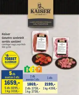 Metro Kaiser szeletelt sertés szalámi ajánlat