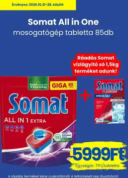 Magnetic Somat all in one mosogatogep tabletta ajánlat