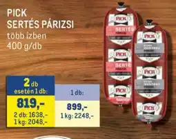 Metro Pick sertés párizsi ajánlat