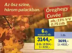 Metro Öreghegy Cuvée ajánlat