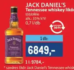 Metro jack daniel's tennessee whiskey likőr ajánlat