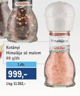 Metro Kotányi Himalája só malom ajánlat