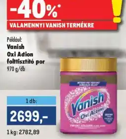 Metro Vanish oxi action ajánlat