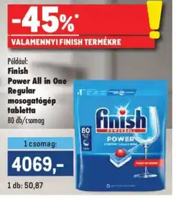Metro Finish power all in one regular mosogatogep tabletta ajánlat
