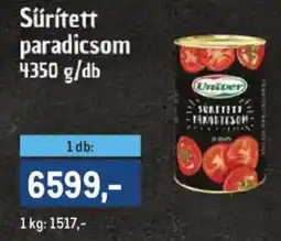 Metro Unter sűrített paradicsom ajánlat