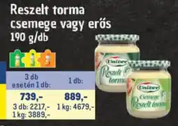 Metro Unider reszelt torta ajánlat