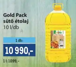 Metro Gold Pack sütő étolaj ajánlat