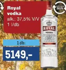 Metro Royal vodka ajánlat