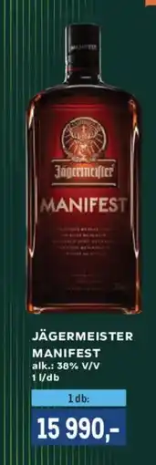 Metro Jägermeister manifest ajánlat