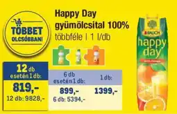 Metro Happy Day gyümölcsital 100% ajánlat
