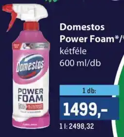 Metro Domestos power foam ajánlat