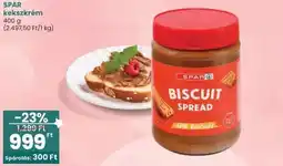 Interspar SPAR kekszkrém ajánlat