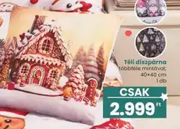 Interspar Téli díszpárna ajánlat
