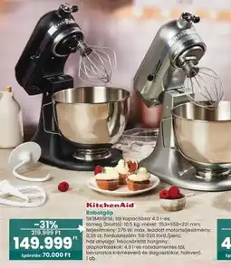 Interspar KitchenAid Robotgép 5KSM95PSE ajánlat
