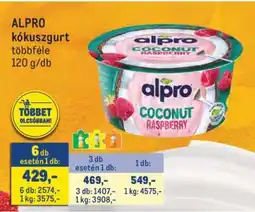 Metro Alpro kókuszgurt ajánlat