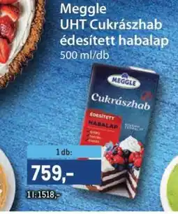 Metro Meggle UHT Cukrászhab édesített habalap ajánlat