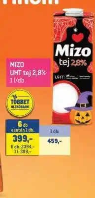 Metro Mizo UHT tej 2,8% ajánlat
