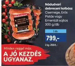 Metro Nádudvari debreceni kolbász ajánlat