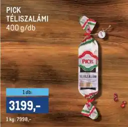 Metro PICK Téliszalámi ajánlat
