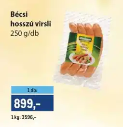 Metro Bécsi hosszú virsli ajánlat