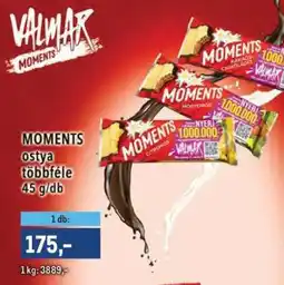 Metro Valmar Moments ajánlat