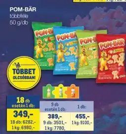 Metro Pom-Bär ajánlat